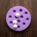Moule en Silicone Khinkali, Moule pour Fondants de Cire, Moule pour Inclusions de Bougies, Moule pour Fabrication de Savon, Moule pour Argile Polymère, Moule en Forme d'Aliment – Image 4