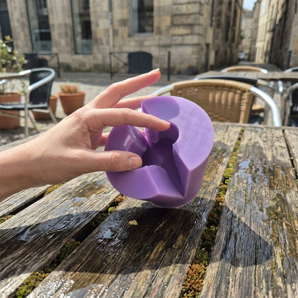 Stampo per Candela a Finferlo, Stampo in Silicone Finferlo per Candele Fai da Te, Stampo in Cera Fungo di Bosco, Creazione di Candele Autunnali - immagine 4