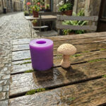 Musmirės Žvakės Forma, Silikoninė Musmirės Forma „Pasidaryk Pats“ Žvakėms, Amanita Muscaria Vaško Forma, Miško Tematikos Žvakių Gamyba - Image 2