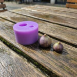 Mini Moule en Silicone Figue, Moule Alimentaire Miniature à 2 Cavités pour Maison de Poupée, Moule Petit Charme Figue, Création Miniature en Argile Polymère et Résine pour Cuisine
