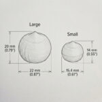 Miniature Hazelnut Silicone Mold, 1:6 Dollhouse Food Mold, Tiny Nut Mold for Polymer Clay, Resin Charms, Miniature DIY Crafts - Image 3