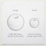 Miniature Apple Silicone Mold, Tiny Fruit Food Mold for Dollhouse 1:6 Scale, Polymer Clay Mold, Resin Charm Mold, Mini Apple DIY Craft - Image 2