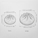Silikon-Kerzenform für gedämpfte Bao-Brötchen, chinesische Bao-Silikonform, Dim-Sum-Lebensmittel-Kerzenform, asiatische Küchendekoration, DIY-Zubehör für Wachskunst – Bild 3
