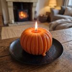Kürbis-Kerzenform, Kürbis-Silikonform, Herbsternte-Kerzenform, herbstliche Gemüse-Wachsform, Halloween- und Thanksgiving-Dekoration – Bild 5
