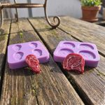 Moule en silicone pour steak miniature, petit moule alimentaire en forme de viande de bœuf, miniature de cuisine pour maison de poupée à l’échelle 1:6, matériel DIY pour pâte polymère et breloques en résine